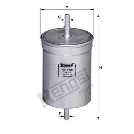 Hengst Fuel Filter, H111Wk H111WK